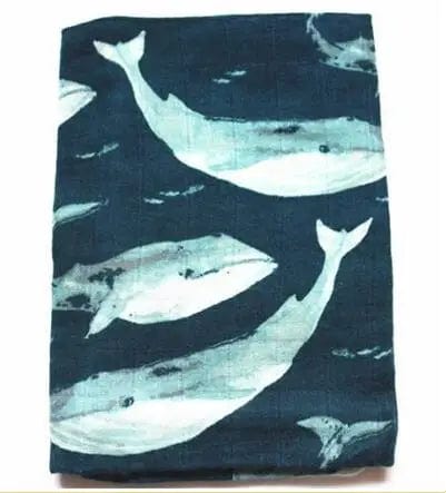 Couverture Bébé Baleine